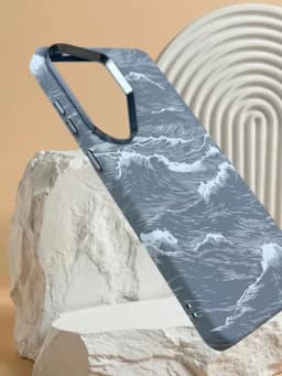 Карбоновый чехол для Samsung S22,S23,S24,S25,S26 FE,PLUS, ULTRA Magsafe, жесткий — TOPSYLE-SMKARBON-КОРИЧН-S25FEKR