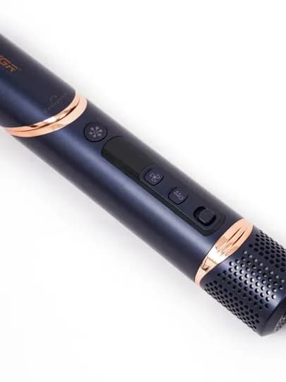VGR MultiStyle Pro – фен-щётка и стайлер, 6 в 1 и 4 в 1 для идеальной укладки — ELELIV-VNAB-ИНДИГО