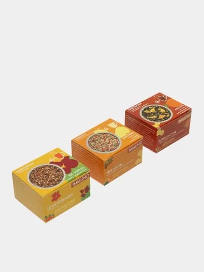 Набор чайных купажей Immuno Fruteabar, 3 бокса по 6 пакетиков — FRUTEA-SDDTEA