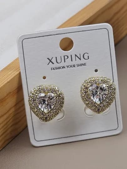 Серьги для девочек и женщин, Xuping — 1001PRT-XUPINGO-ЗЕЛХАКИ