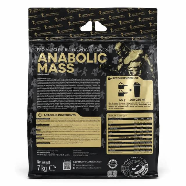 Geyner Anabolic Mass Gainer Levrone (Vanilla) 7 kg