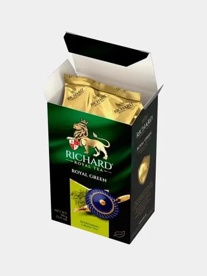 Чай Richard "Royal Green", зеленый, листовой, 90 г — DANIHA-DFCVM26