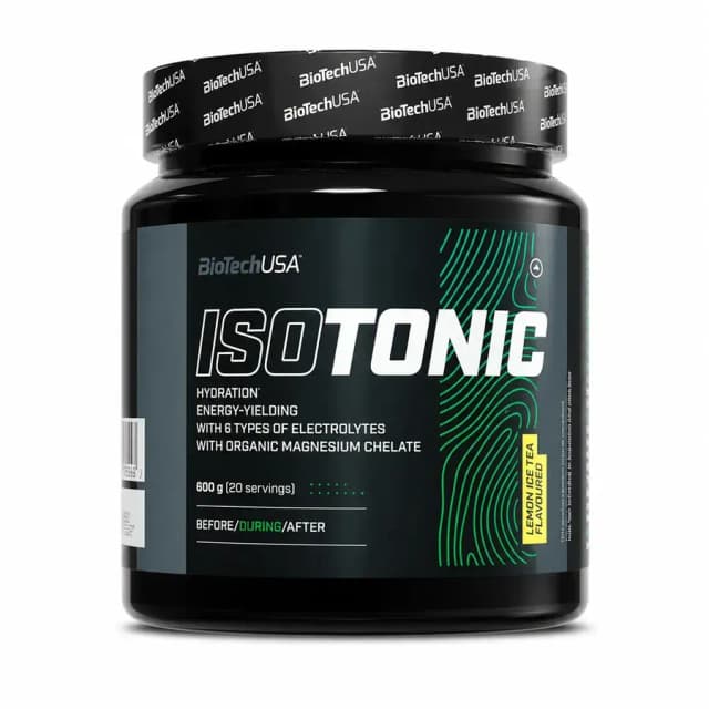 Izotonik BioTechUSA IsoTonic (Lemon Ice Tea) 600 g (20 srv)