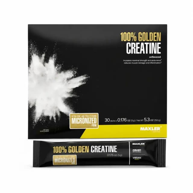 Kreatin 100% Golden Creatine Sticks Maxler 30 Sticks