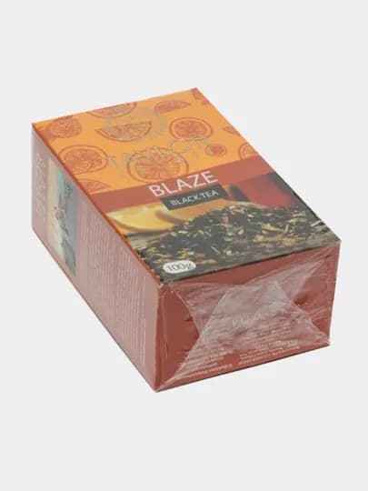 Чай черный Taylor Tea Blaze, со вкусом спелого апельсина, 100 гр — TAYTEA-BLAZE