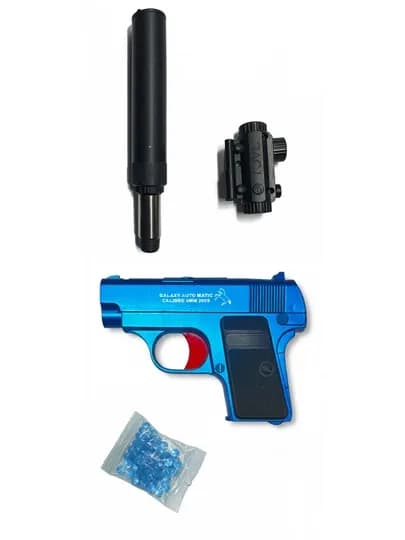 Игрушки, автомат, пистолеты, игрушечный пистолет, автомат детский — ALLZIYO-BLASTER-ЗОЛОТ-pistol