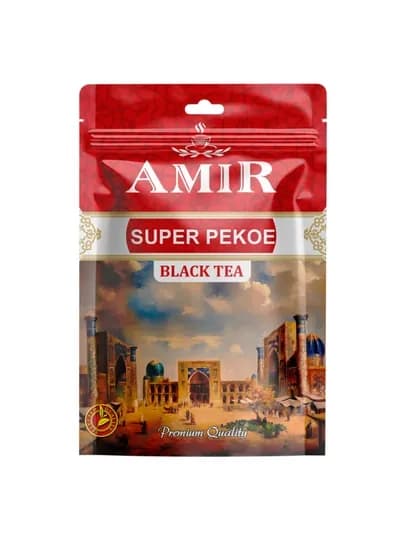 Чай черный Амир Цейлон В/С Super Pekoe 200 гр — АМИРТЕА-651472