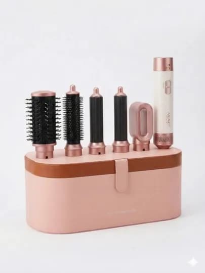 Фен для волос MAC styler MC-6766 6 в 1, воздушная укладка и автоматическая плойка 6 в 1 — GLOWZA-FENTAROQ