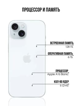 Смартфон айфон 15 128 ГБ