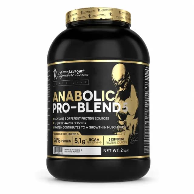 Ko’p komponentli zardobli protein Kevin Levrone Anabolic Pro Blend 5 Coffee Frappe, 2 kg