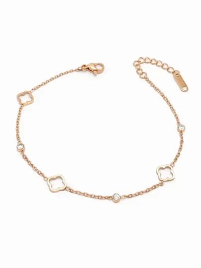 Роскошный и изящный браслет Van Cleef — 201806-BRASLET3-ЗОЛОТ
