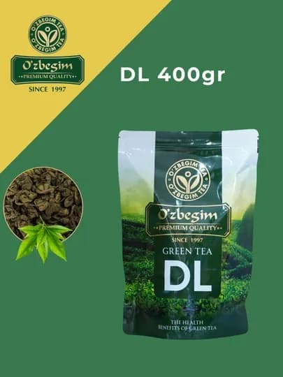 O‘zbegim Tea DL зелёный чай, 400 гр — 777177-CHOYDL400