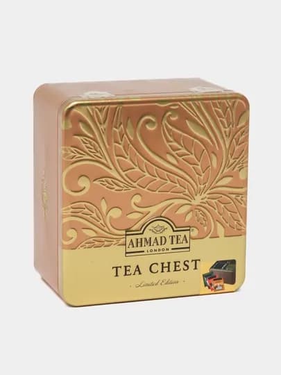 Чай Ahmad Tea Набор Подарочный 'Tea Chest Four' 4х10гр (481) — ЧАЙНЫЙ-P02A057