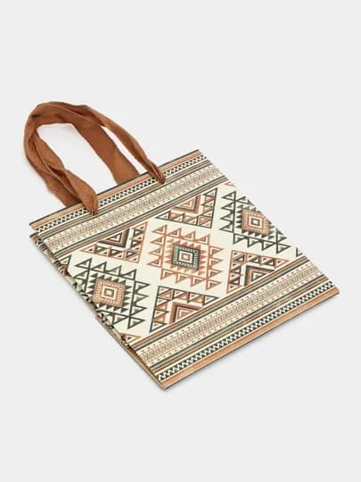 Подарочный пакет с ручками рисунок печать 16x13 см - Бумажный пакет — CLIKBUY-ПАКЕТ-ИНДИГО