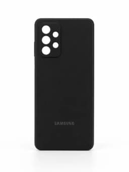 Задняя крышка для Samsung Galaxy A52 (Без стекла камеры) — SMTKOPS-ORQAKRISHKAA52-ЧЕРН