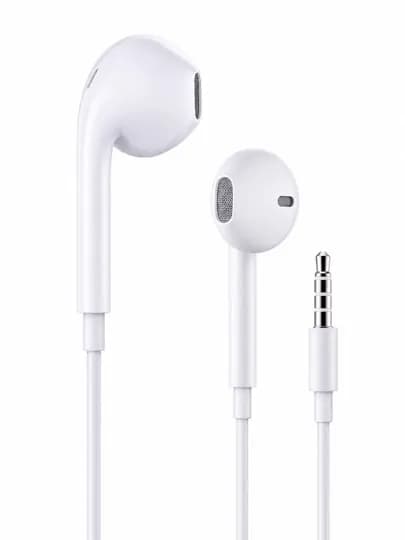 Проводные наушники 3.5mm Stereo с микрофоном для Android iPhone — LUXE123-SIMLINAUSHNIK-ПУРПУР