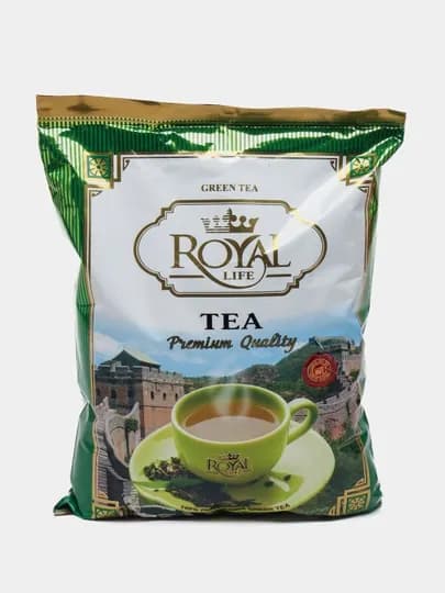 Чай Royal Life Green Tea, 1 кг — ROYALT-P0D6BB1