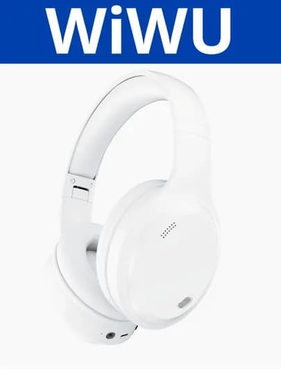 WiWU Joysound Headset – беспроводные наушники. Ощутите высокое качество звука до 25 часов — WIWUUZB-WIWUJOYSOUNDTD11-БЕЛЫЙ