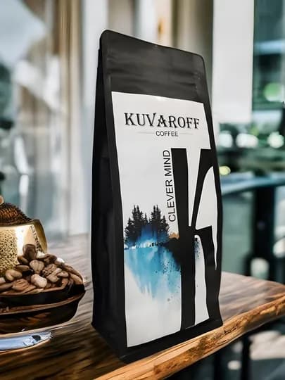 Зерновой кофе KUVAROFF Clever Mind 1кг — KUV-COFFCM1