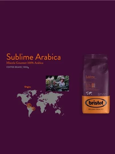 Кофе SUBLIME - Bristot, 1000 гр — BRISTOT-SUBLIME
