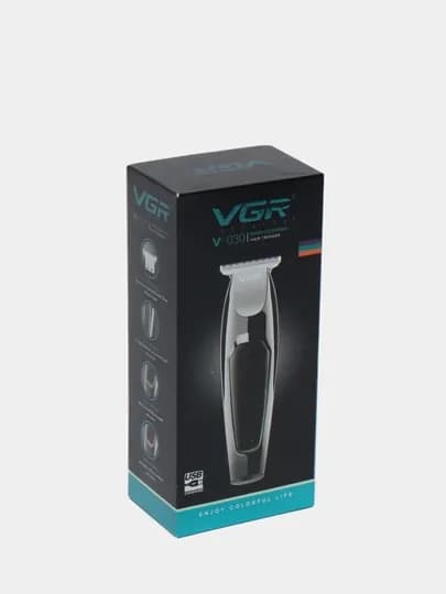 Беспроводная машинка для стрижки волос VGR V-030, триммер для бритья — 0895263-MOSHINKA78