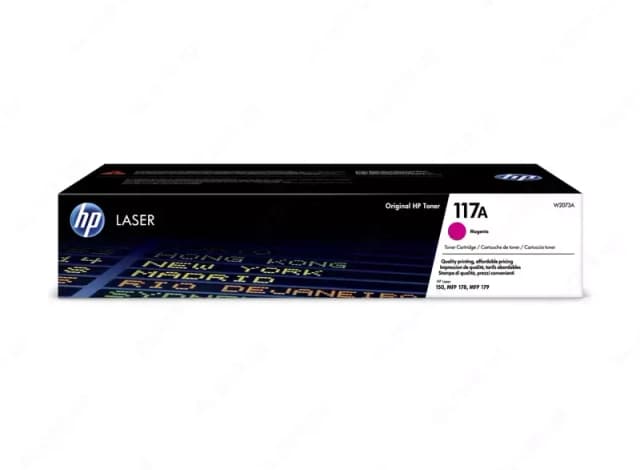Картридж лазерный HP 117A MAGENTA, пурпурный (арт. W2073A)