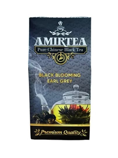 Амир Чай черный Китай В/С Black Blooming Earl Grey 80 гр — АМИРТЕА-651632