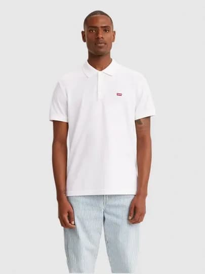 Мужское поло Levi's, 35883-0003 — LEVIS-0003-БЕЛЫЙ-XS