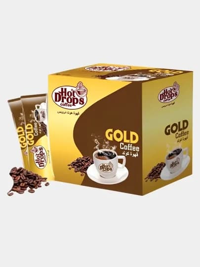Hot Drops Gold Coffee 2gr 50 штук — NESILC-DDFKS03