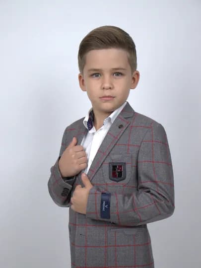 Пиджак для мальчиков — VIZZANO-PDJTURK-БЕЖЕВ-34
