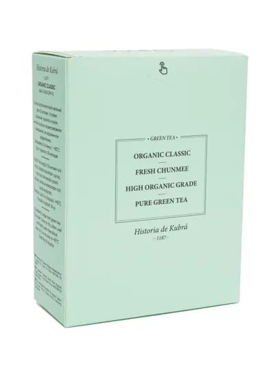 Зеленый чай "ORGANIC CLASSIC" 20 пакетиков, 40 гр — KUBRA-ORGPAKE