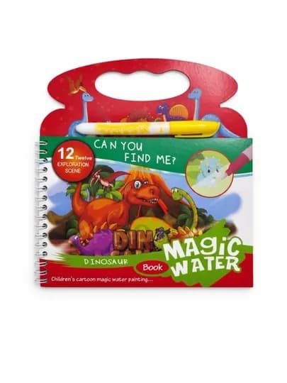 Magic Water Book — это безопасная и увлекательная раскраска для детей — 2101201-RASKRASKA-КРАСН
