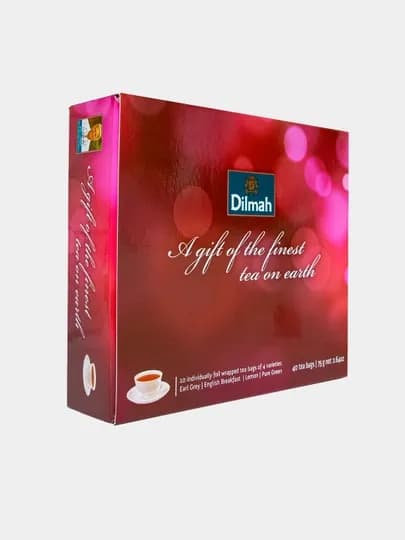 Подарочный чайный набор Dilmah Illuminations Gift Pack, 30×2г + 10×1.5г, 75г — LIBERTE-AD4