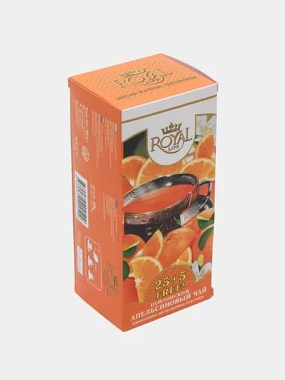 Чай Royal Life Orange Tea, 30 пакетиков — ROYALT-P0D6BB8