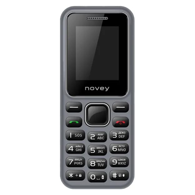 Мобильный телефон NOVEY 104 Grey