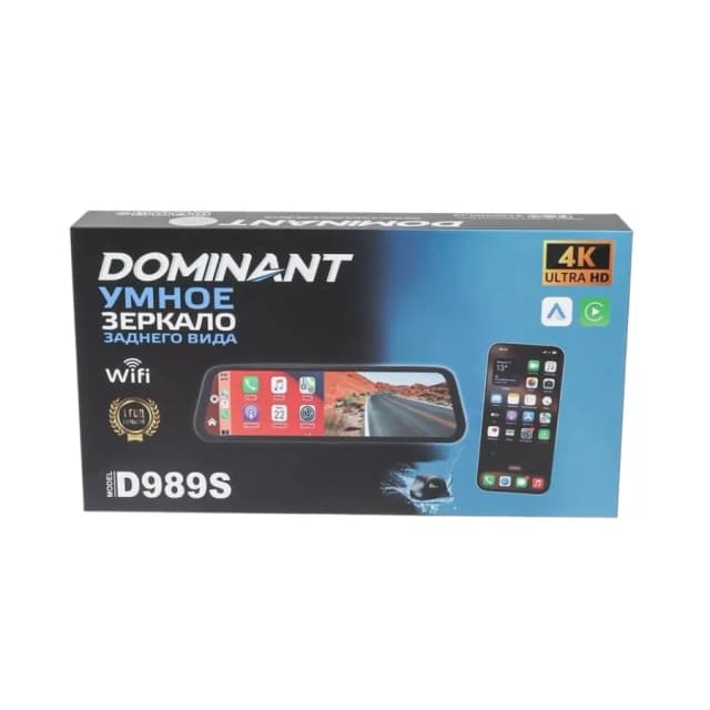 DVR Dominant D989S Wi-Fi 4K ULTRA HD + sovg'a 32 GB flesh-disk