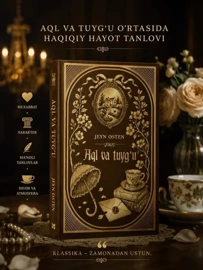 Андиша ва гурур, Ақл ва туйғу. Жейн Остин — FAMBOOK-ANDISHA-КОРИЧН