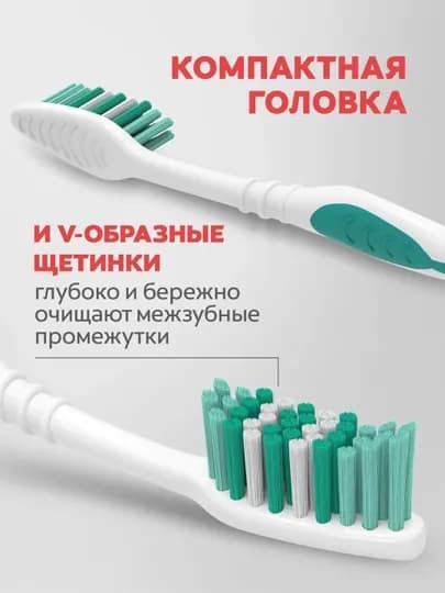 Зубная щётка Colgate Классика здоровья, средней жёсткости, 2+1 — GROCERY-P004785