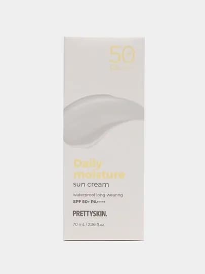 Солнцезащитный увлажняющий крем Pretty skin SPF 50+ PA++++, 70 мл — QUACOSP-QCP0001-ЖЕЛТ