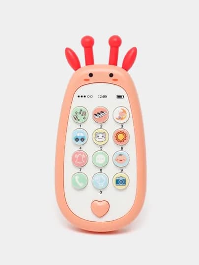 Развивающий игрушечный телефон , для детей — VEC-TELE-КОРРОЗ