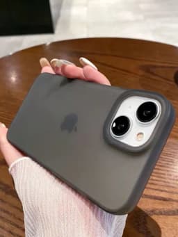 Чехол на iPhone 11,12,13,14,15,16,Pro,Max,Plus, Mini, прозрачный, силикон — PREM1-BLESKMAT-ЧЕРН-16