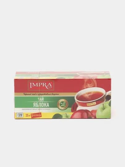 Чай черный IMPRA Яблоко, 2 г, 30 шт — GROCERY-P004AE7