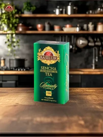 Зелёный чай Sencha - 25 x 1,5 г — BASILUR-SENCHA25