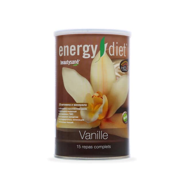 Антиоксидант Energy Diet HD коктейль ваниль, 450 гр