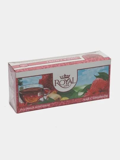 Чай Royal Life Ginger Tea, 25 пакетиков — ROYALT-P0D6BB0