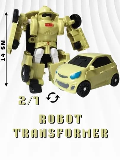 TOBOT — робот-трансформер из мультфильма — ТОПИГРЫ-TOBOT-ЗЕЛЕН