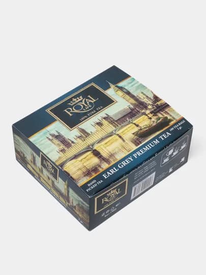 Чай черный Royal Life Earl Grey, 100 пакетиков, 200 г () — ROYALT-P0D6BB5
