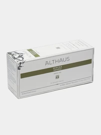 Чай в пакетах Althaus Grand Packs Sencha Senpai, 15 * 4 г — LAVAZZA-P07C831