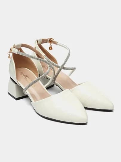 Женские босоножки MAYA BELLISIMA 766E' — MYSHOE1-766E-БЕЛЫЙ-40