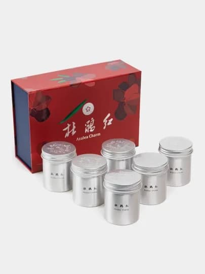 Чёрный чай - Azalea Charm чёрный чай, 6×20 г, 120 г Riantea — RIANTEA-653